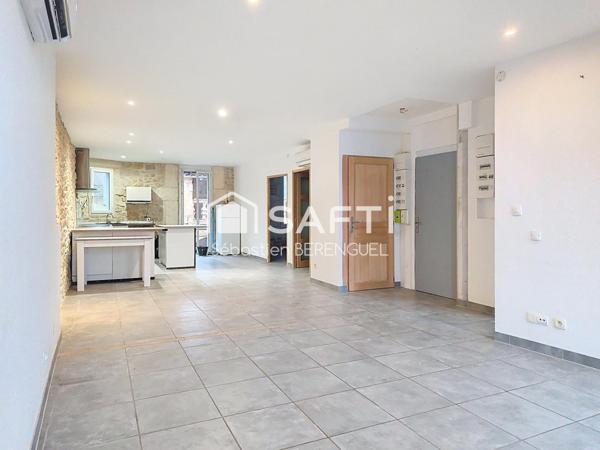 Maison avec  jardin, garage, potentiel locatif