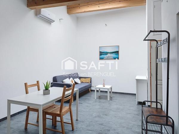 Maison avec  jardin, garage, potentiel locatif