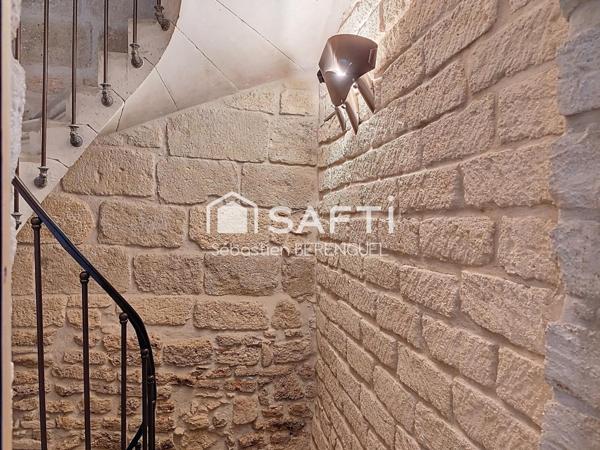 Maison avec  jardin, garage, potentiel locatif