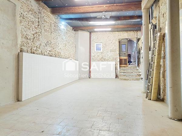 Maison avec  jardin, garage, potentiel locatif