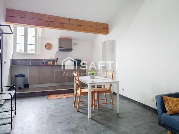 Maison avec  jardin, garage, potentiel locatif