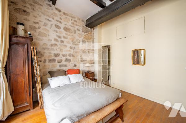 Appartement de charme de 41m2, au cœur de l'authentique Île Saint-Louis.