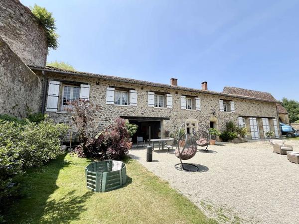 Maison avec 7 chambres, 2 gites, Ansac sur vienne