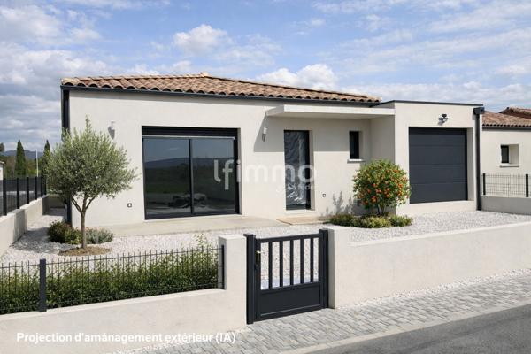 Maison T4 de 100 m² proche Lézignan-Corbières , jardin, garage