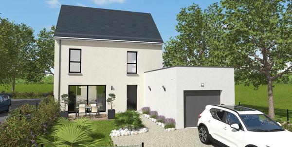 Terrain + Maison à vendre 5 pièces - 92 m²