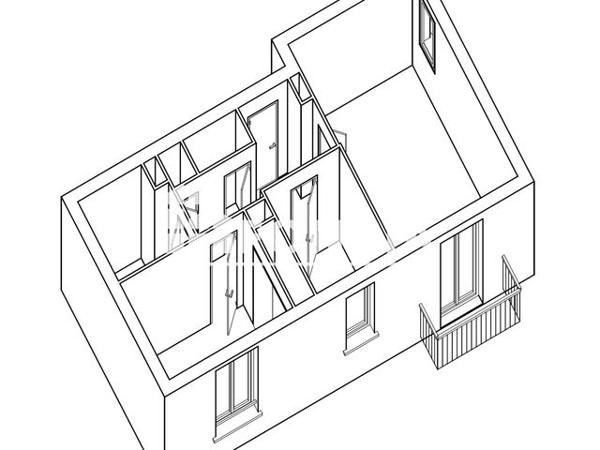 Location Appartement 2 pièces 46.92 m² - 1-3-5 BLD IQBAL MASIH Lieusaint 77127