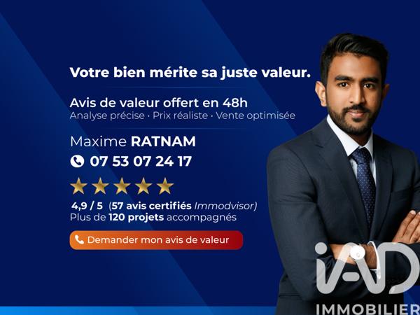 Appartement à vendre 4 pièces 77 m² Bonneuil-sur-Marne