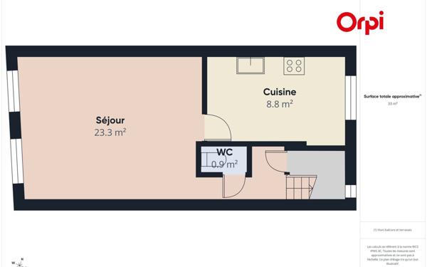 Appartement à louer    3 pièces •  Bernay