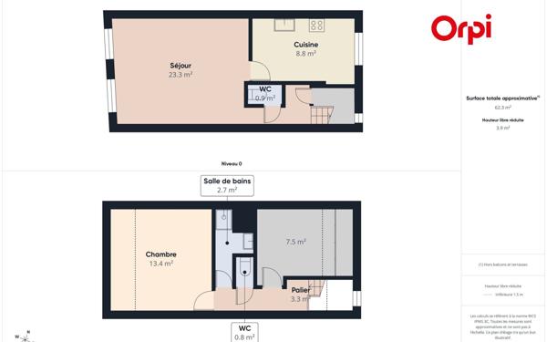 Appartement à louer    3 pièces •  Bernay