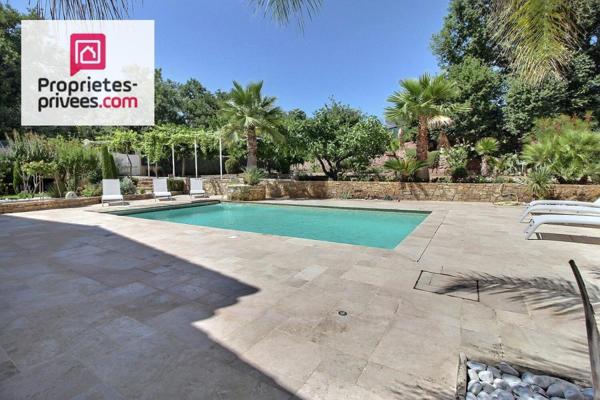 Puget sur Argens 83480- Ensemble immobilier de 3 villas sur terrain de 5400m²