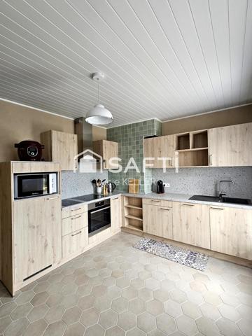 Belle maison 120 m² – 4 chambres – Grand jardin – Dépendances