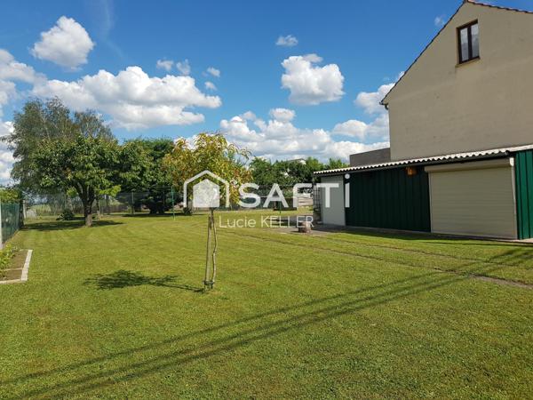 Belle maison 120 m² – 4 chambres – Grand jardin – Dépendances