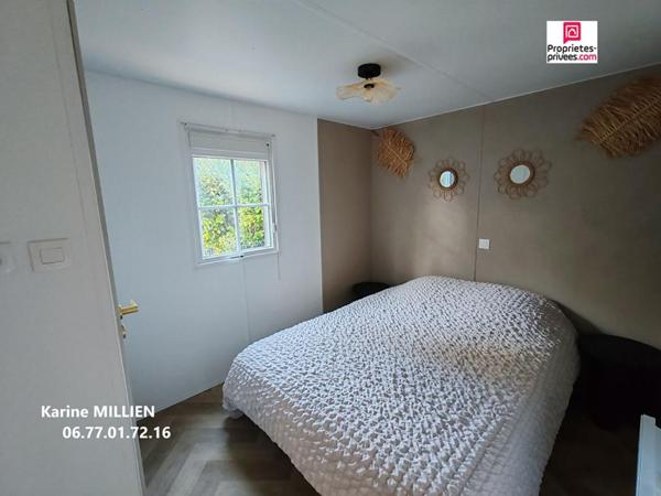 Mobil home ENTIEREMENT RENOVE, aménagé, équipé et son terrain en pleine propriété - 2 chambres - Cabanon de jardin - Terrain - 78500  HA