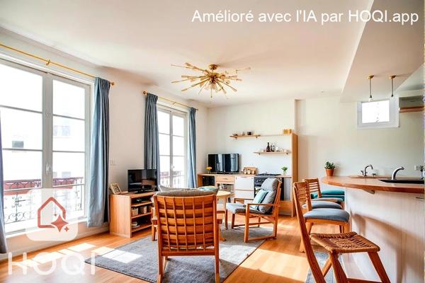 Appartement 1 pièce - 31 m² Exclusivité efficity