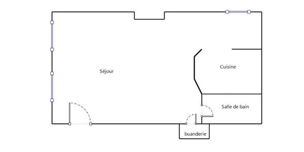 Appartement 1 pièce - 31 m² Exclusivité efficity