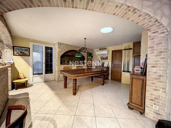 Ortaffa proche de Perpignan vend terrain avec 2 maisons de 220m² et 80m²