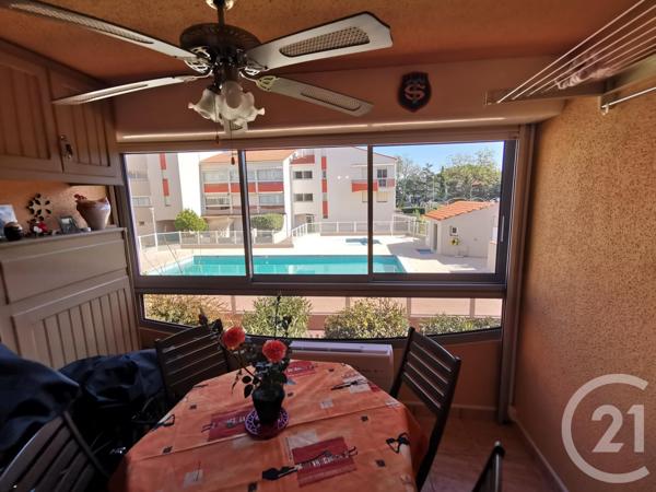 Appartement Studio Cabine à vendre  1 pièce - 24,80 m2 ARGELES SUR MER - 66