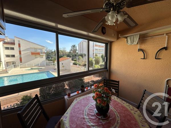 Appartement Studio Cabine à vendre  1 pièce - 24,80 m2 ARGELES SUR MER - 66