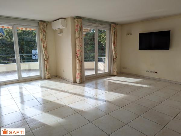 Appartement T4 avec terrasse et garage