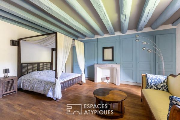 Moulin du XVIII siècle avec chambres d’hôtes