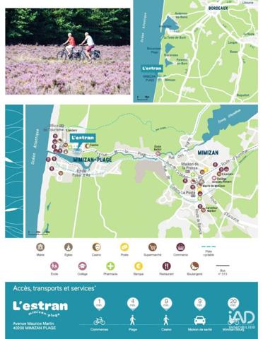 Appartement à vendre 3 pièces 56 m² Mimizan