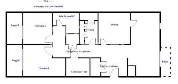 RARE SUR LE SECTEUR - Surface familiale - 4 pièces