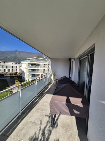 Saint-Jorioz (74410) Bel appartement de type 3, 69,17 m², avec 2 terrasses et 1 garage