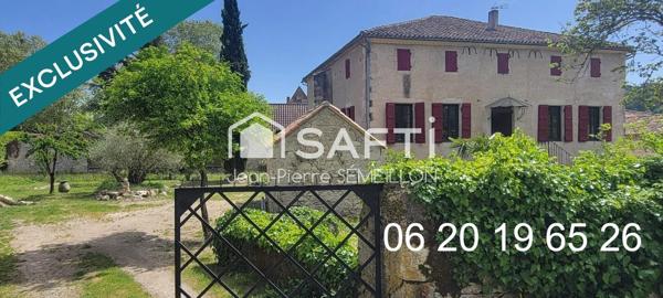 Demeure de caractère avec jardin et dépendances