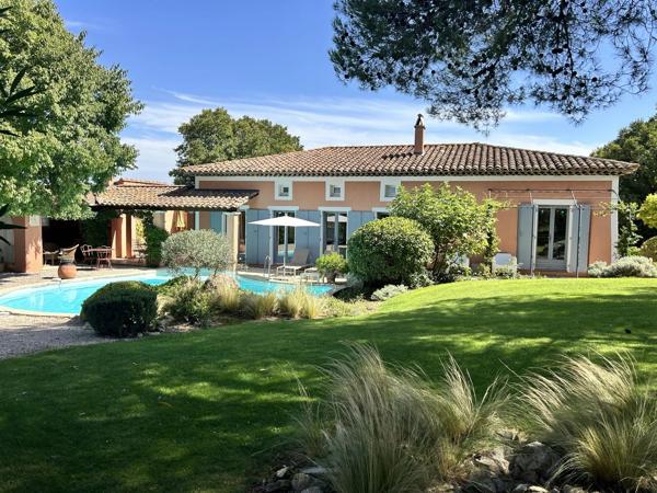 Golf de Pont Royal, maison de charme plain pied direct le fairway