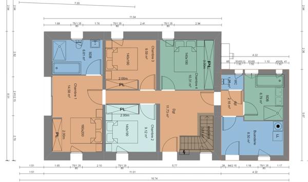 BOUCAU - 64340 - 140 m2 - Maison à rénover à fort potentiel - 4 chambres - Terrasse - Jardin - Calme