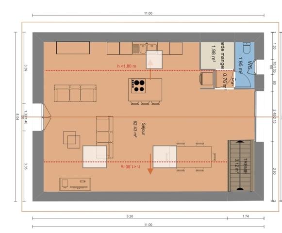 BOUCAU - 64340 - 140 m2 - Maison à rénover à fort potentiel - 4 chambres - Terrasse - Jardin - Calme