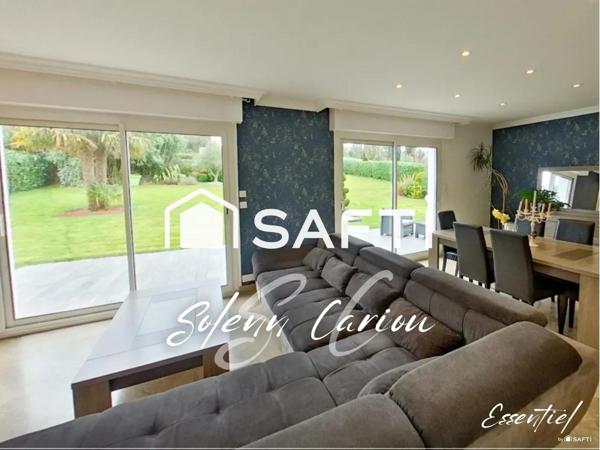 Maison familiale sur jardin paysagé & terrasses