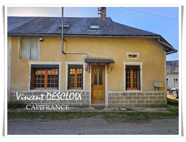 Maison à vendre 3 pièces (ARLEUF 58430) terrain 446m²