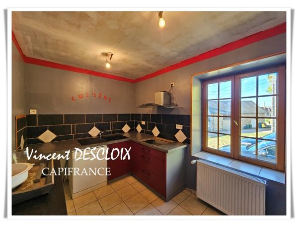Maison à vendre 3 pièces (ARLEUF 58430) terrain 446m²