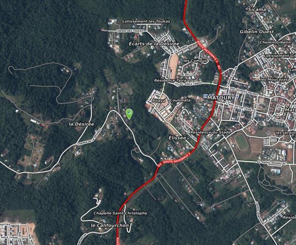 Terrain à vendre de 2 000,00 m² MATOURY - La Désirée (973)