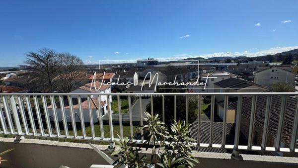 4 pièces- Dernier étage- Vue dégagée cathédrale