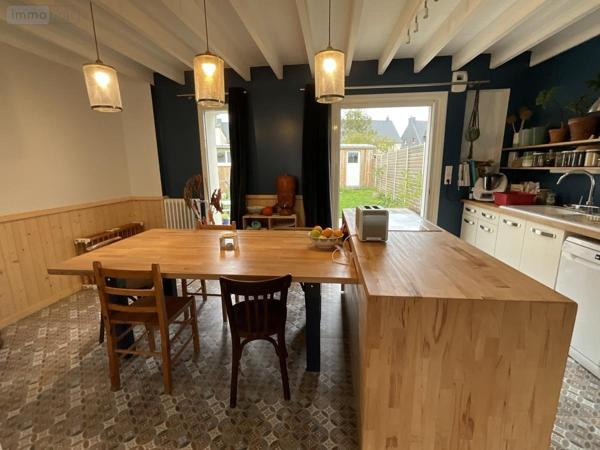 Maison à vendre à Guidel dans le Morbihan (56520), ref : 56082-1532   
Bourg