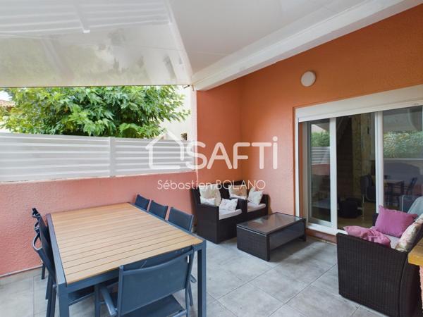 Maison 3 chambres, garage, piscine, jacuzzi - Le Barcarès.