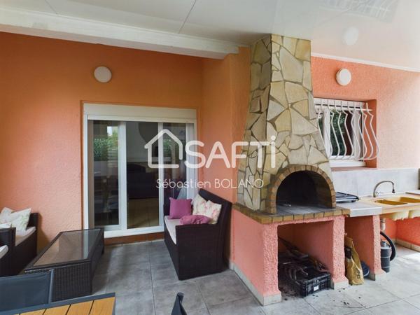 Maison 3 chambres, garage, piscine, jacuzzi - Le Barcarès.