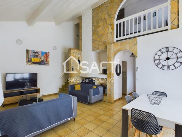 Maison 3 chambres, garage, piscine, jacuzzi - Le Barcarès.