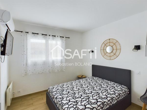 Maison 3 chambres, garage, piscine, jacuzzi - Le Barcarès.