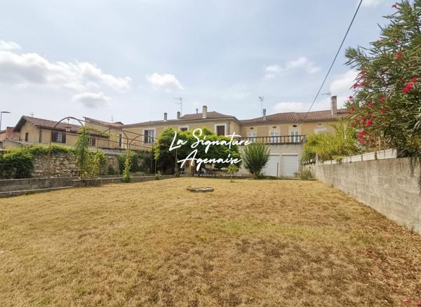 ENSEMBLE IMMOBILIER 460M² AVEC COURS, TERRASSES, JARDIN ET GARAGE