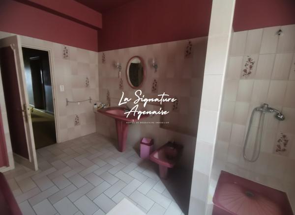 ENSEMBLE IMMOBILIER 460M² AVEC COURS, TERRASSES, JARDIN ET GARAGE