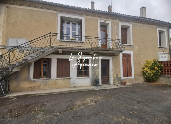 ENSEMBLE IMMOBILIER 460M² AVEC COURS, TERRASSES, JARDIN ET GARAGE