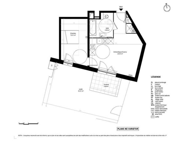 Appartement à vendre 2 pièces 42 m² Dunkerque