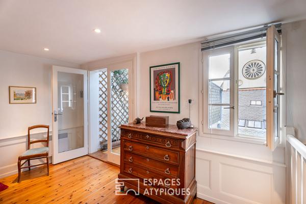 Duplex de caractère avec vue sur le port de Vannes