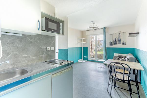 "APPARTEMENT MEUBLÉ LE MANS 1 PIECE 17M2"