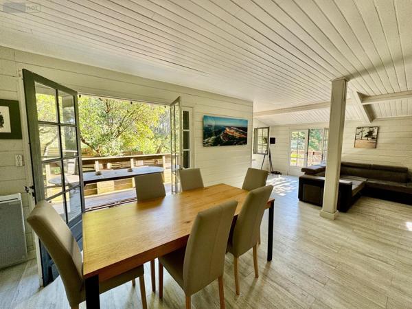 Chalet à vendre à Lège-Cap-Ferret en Gironde (33970), ref : 33010/165   
L'HERBE