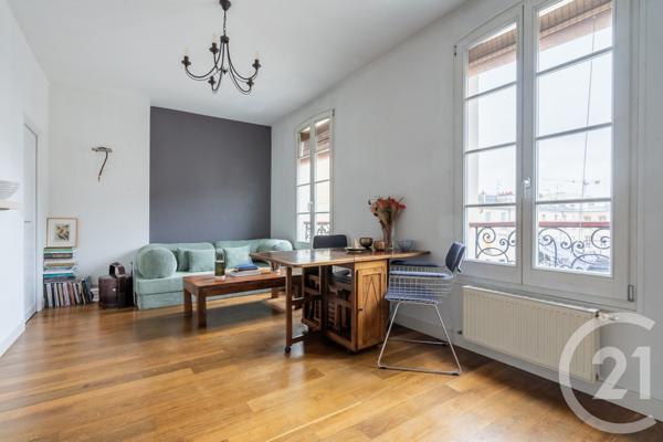 Appartement F3 à vendre  3 pièces - 53,88 m 2   PARIS  - 75009