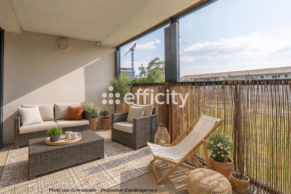 Appartement 2 pièces - 45 m² Exclusivité efficity